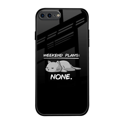 Weekend Plans iPhone 7 Plus Glass Back Cover Online
