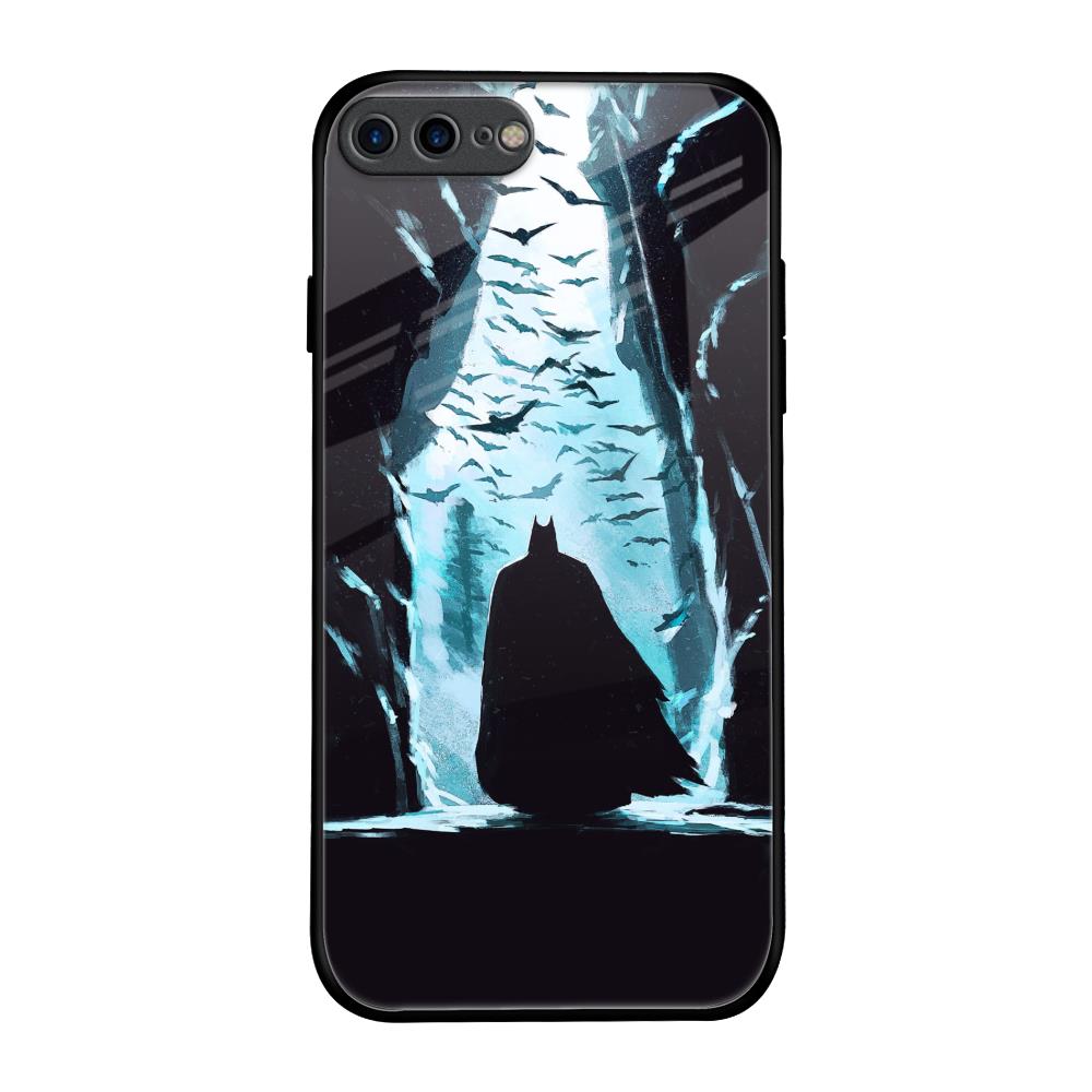 Dark Man In Cave iPhone 7 Plus Glass Back Cover Online