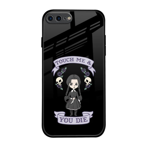Touch Me & You Die iPhone 7 Plus Glass Back Cover Online
