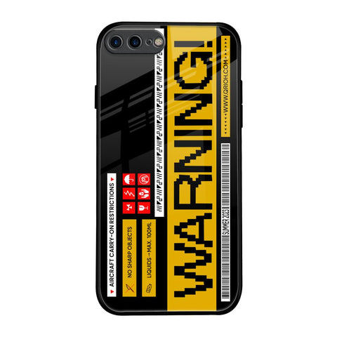 Aircraft Warning iPhone 7 Plus Glass Back Cover Online