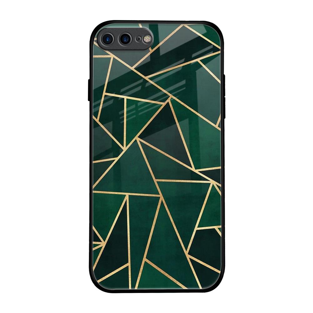 Abstract Green iPhone 7 Plus Glass Back Cover Online