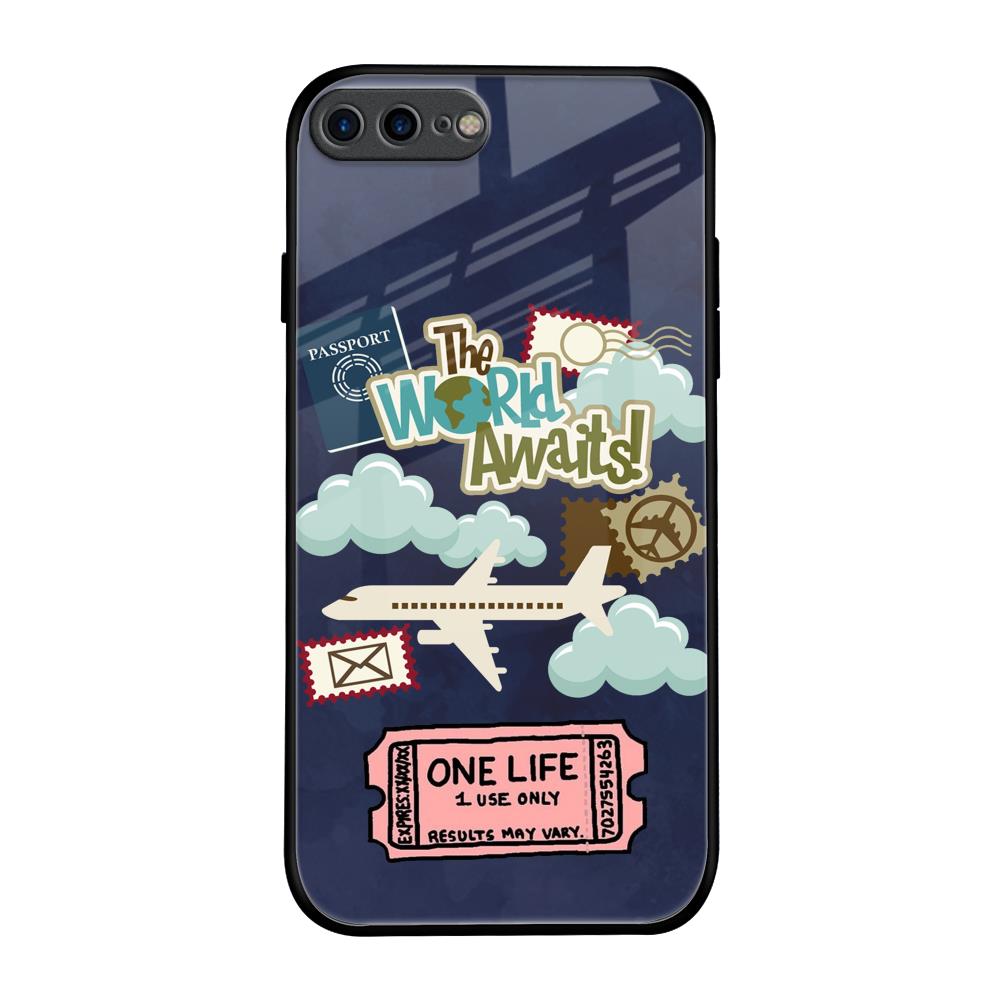 Tour The World iPhone 7 Plus Glass Back Cover Online