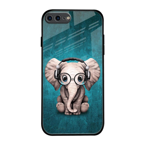Adorable Baby Elephant iPhone 7 Plus Glass Back Cover Online