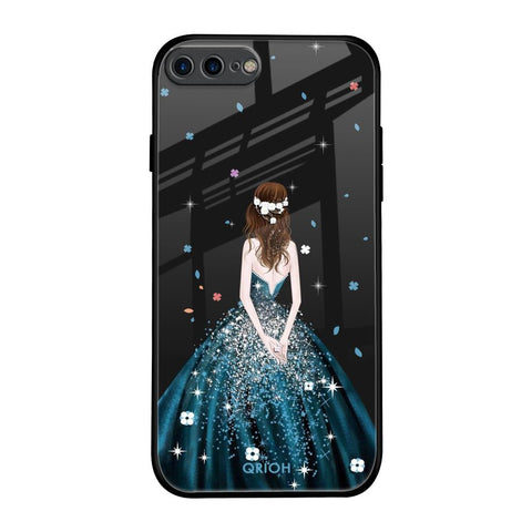 Queen Of Fashion iPhone 7 Plus Glass Back Cover Online