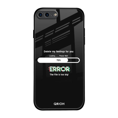 Error iPhone 7 Plus Glass Back Cover Online
