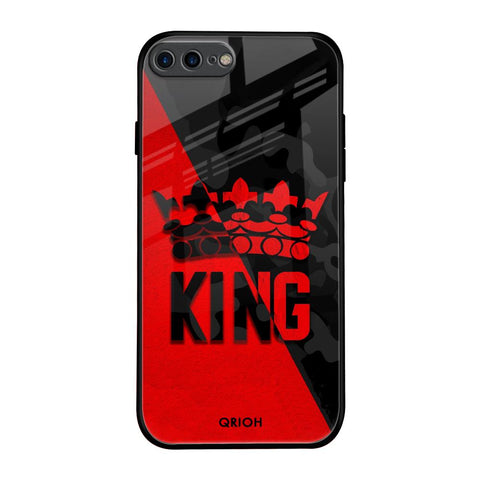 I Am A King iPhone 7 Plus Glass Back Cover Online
