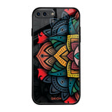 Retro Gorgeous Flower iPhone 7 Plus Glass Back Cover Online