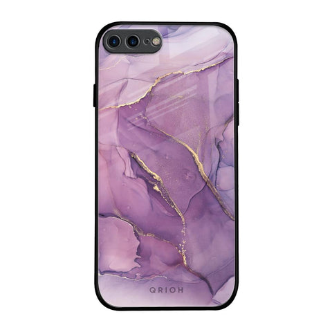 Purple Gold Marble iPhone 7 Plus Glass Back Cover Online