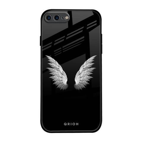 White Angel Wings iPhone 7 Plus Glass Back Cover Online