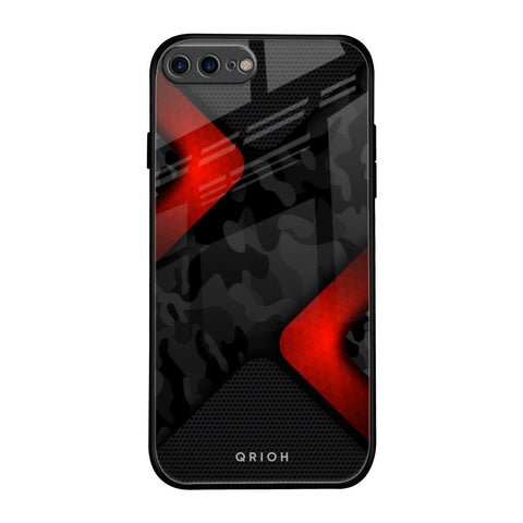 Modern Camo Abstract iPhone 7 Plus Glass Back Cover Online
