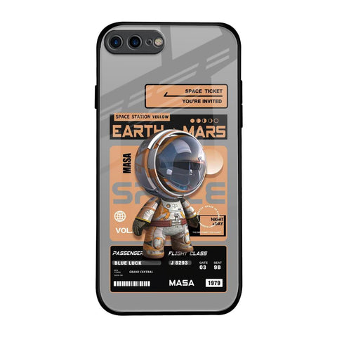 Space Ticket iPhone 7 Plus Glass Back Cover Online