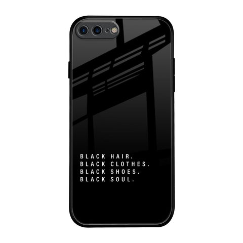 Black Soul iPhone 7 Plus Glass Back Cover Online