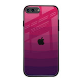 Wavy Pink Pattern iPhone 7 Plus Glass Back Cover Online