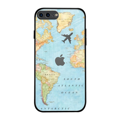 Fly Around The World iPhone 7 Plus Glass Back Cover Online