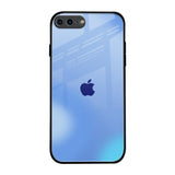 Vibrant Blue Texture iPhone 7 Plus Glass Back Cover Online