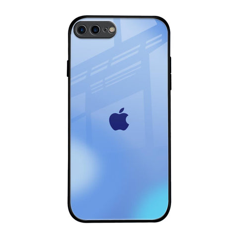 Vibrant Blue Texture iPhone 7 Plus Glass Back Cover Online