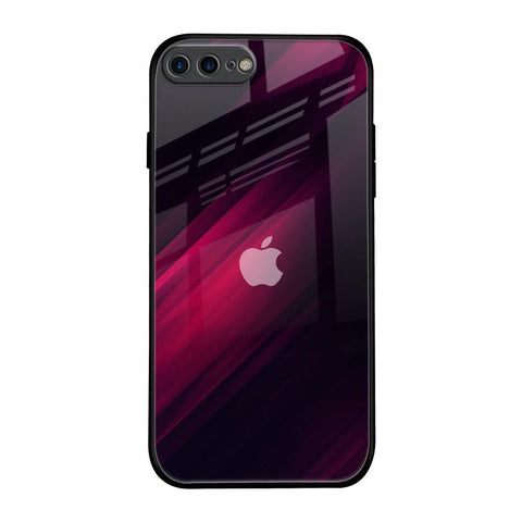 Razor Black iPhone 7 Plus Glass Back Cover Online