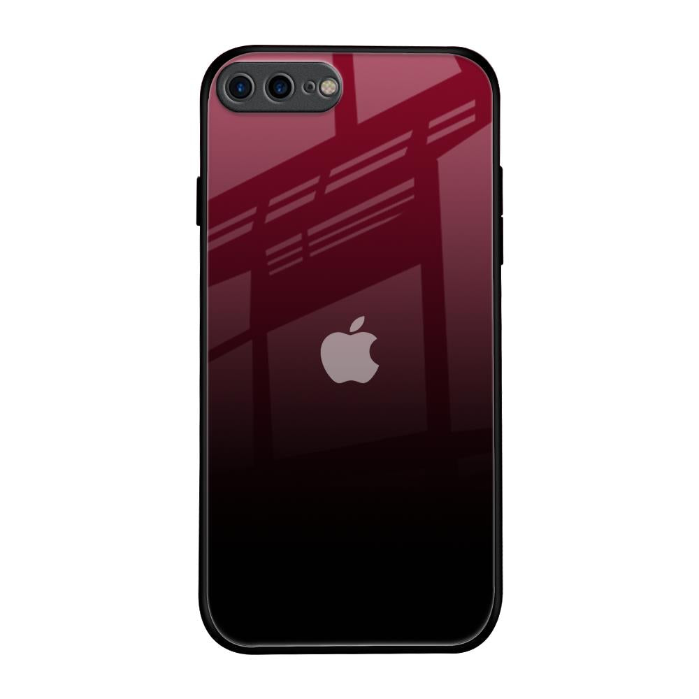 Wine Red iPhone 7 Plus Glass Back Cover Online