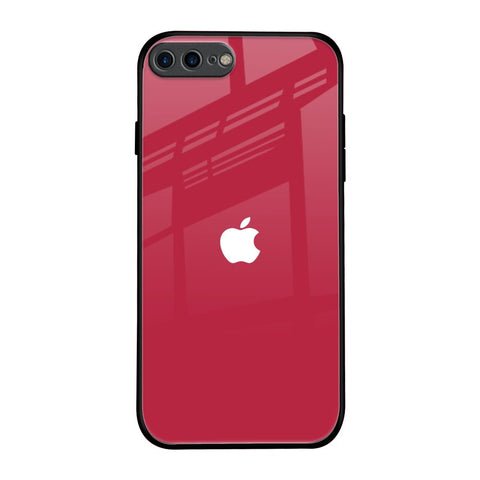 Solo Maroon iPhone 7 Plus Glass Back Cover Online