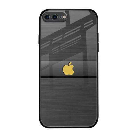 Grey Metallic Glass iPhone 7 Plus Glass Back Cover Online