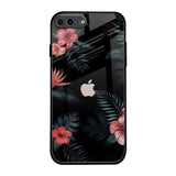 Tropical Art Flower iPhone 7 Plus Glass Back Cover Online