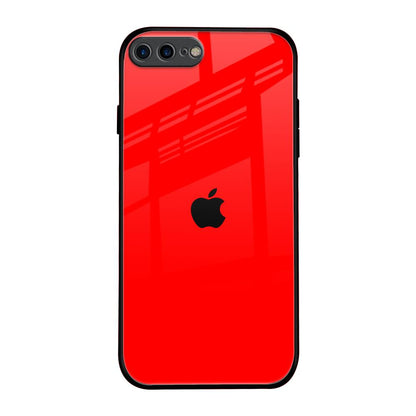 Blood Red iPhone 7 Plus Glass Back Cover Online