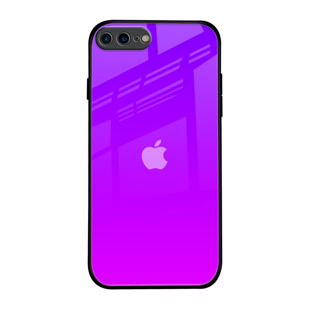 Purple Pink iPhone 7 Plus Glass Back Cover Online