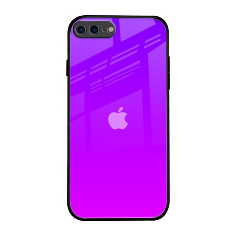 Purple Pink iPhone 7 Plus Glass Back Cover Online