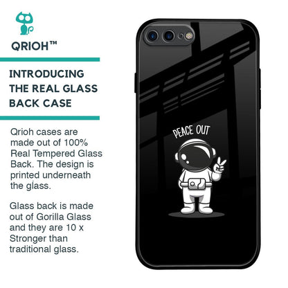 Peace Out Astro Glass Case for iPhone 7 Plus