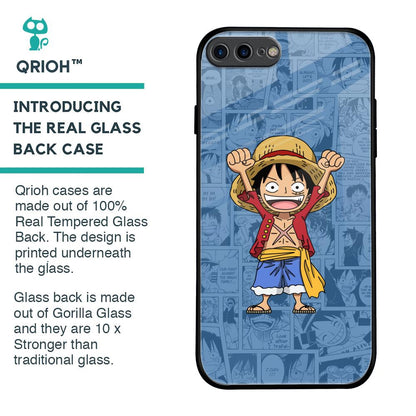 Chubby Anime Glass Case for iPhone 7 Plus