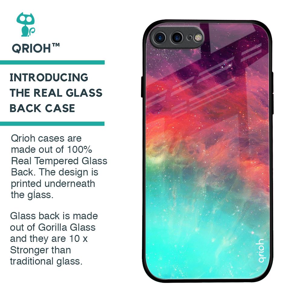 Colorful Aura Glass Case for iPhone 7 Plus