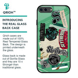 Slytherin Glass Case for iPhone 7 Plus
