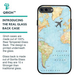 Travel Map Glass Case for iPhone 7 Plus