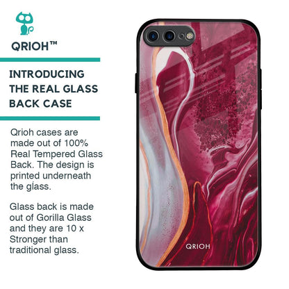 Crimson Ruby Glass Case for iPhone 7 Plus