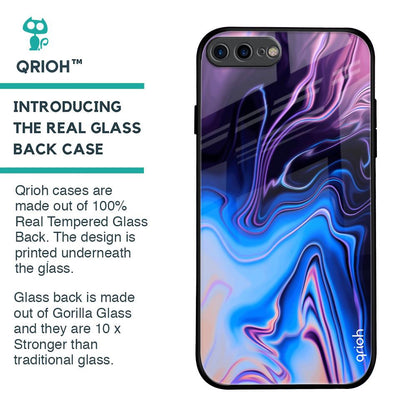 Psychic Texture Glass Case for iPhone 7 Plus