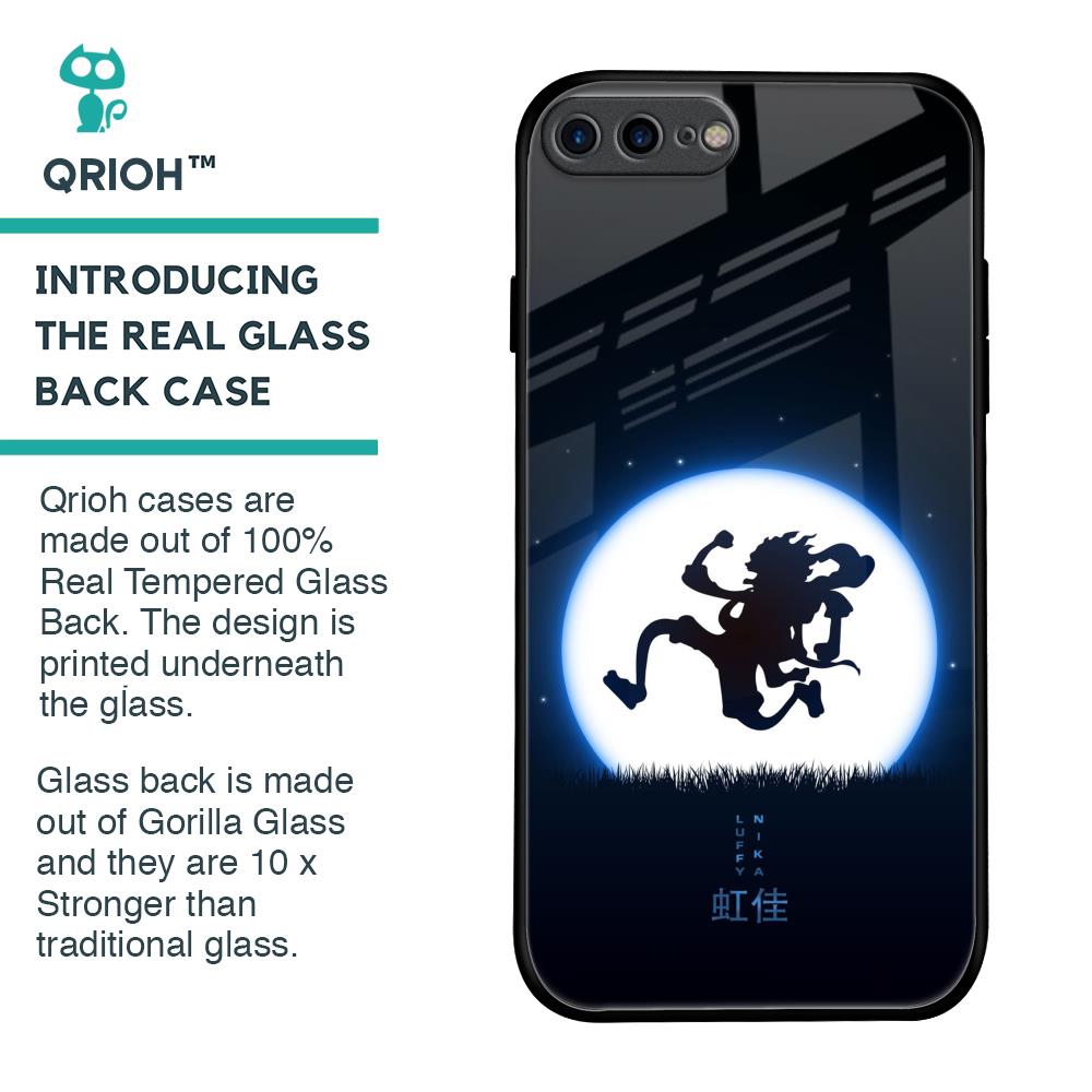 Luffy Nika Glass Case for iPhone 7 Plus