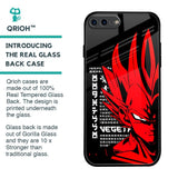 Red Vegeta Glass Case for iPhone 7 Plus