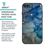 Blue Cool Marble Glass Case for iPhone 7 Plus