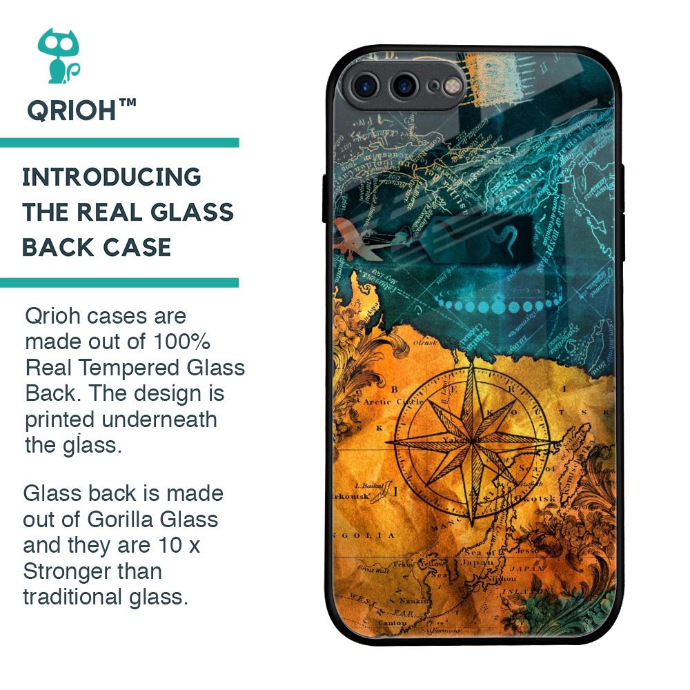 Architecture Map Glass Case for iPhone 7 Plus