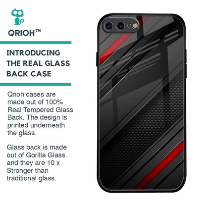 Modern Abstract Glass Case for iPhone 7 Plus