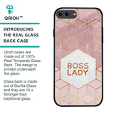 Boss Lady Glass Case for iPhone 7 Plus