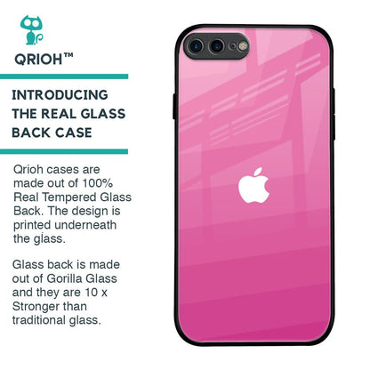 Pink Ribbon Caddy Glass Case for iPhone 7 Plus