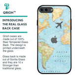 Fly Around The World Glass Case for iPhone 7 Plus