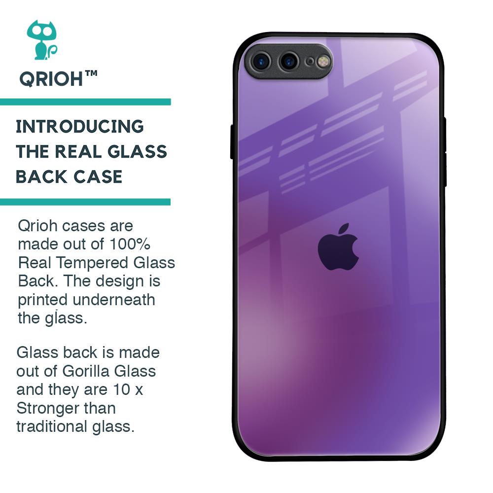 Ultraviolet Gradient Glass Case for iPhone 7 Plus