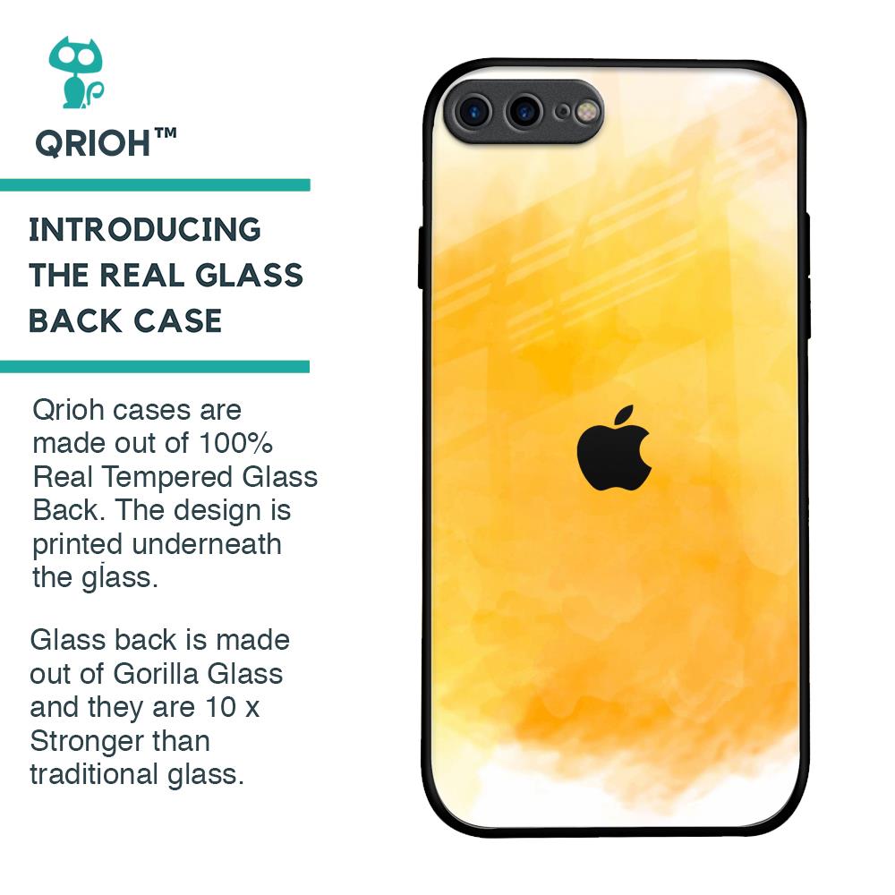 Rustic Orange Glass Case for iPhone 7 Plus