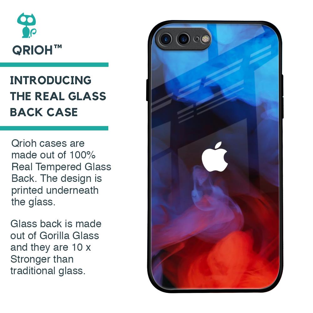 Dim Smoke Glass Case for iPhone 7 Plus