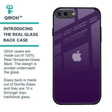 Dark Purple Glass Case for iPhone 7 Plus