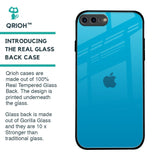 Blue Aqua Glass Case for iPhone 7 Plus
