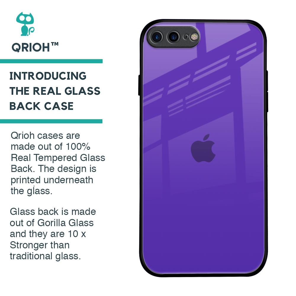 Amethyst Purple Glass Case for iPhone 7 Plus