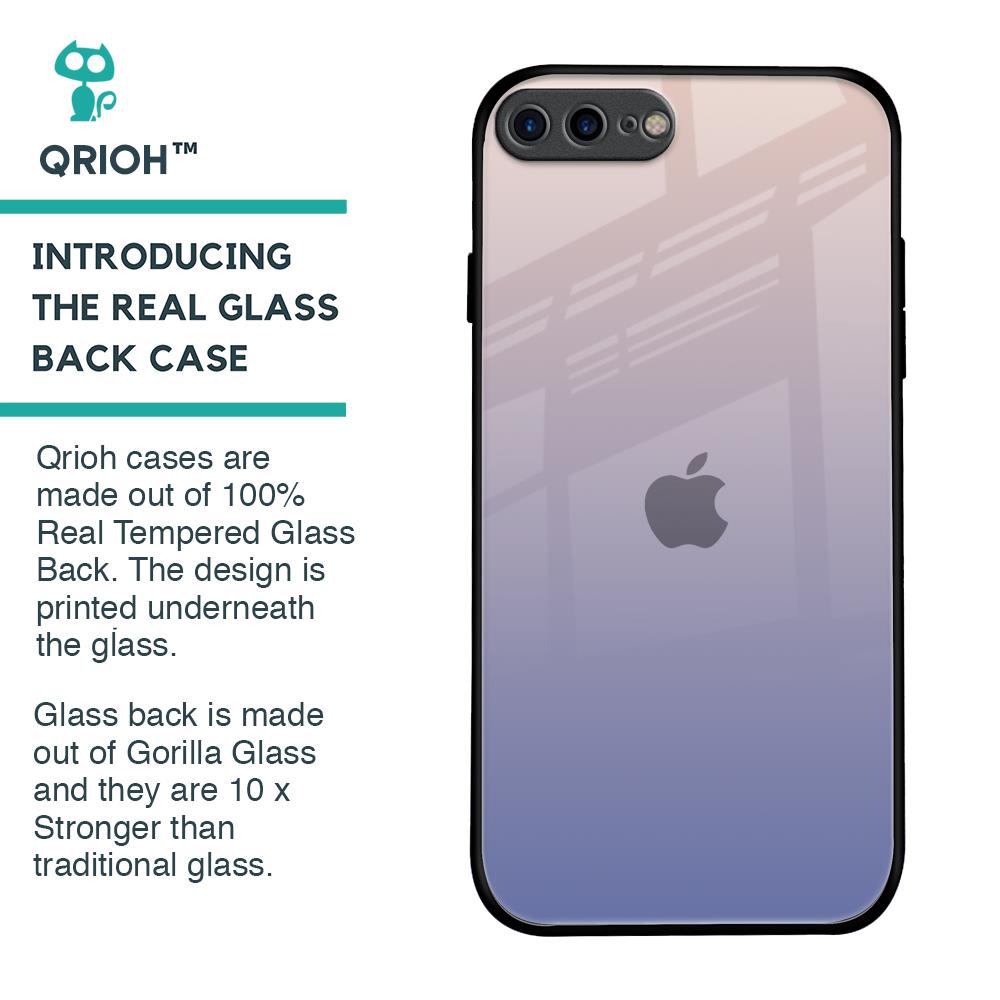 Rose Hue Glass Case for iPhone 7 Plus